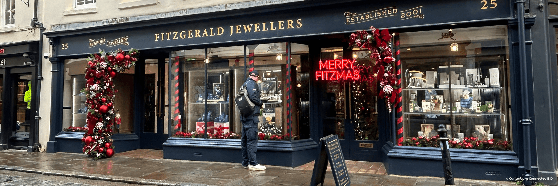 Canterbury kerst winkel