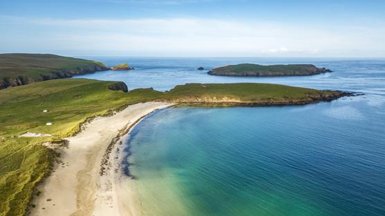 Spiggie beach Shetland