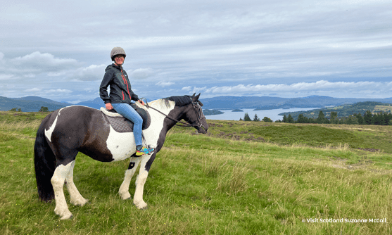 Loch Lomond pony trekking