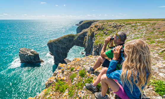 The Green Bridge of Wales