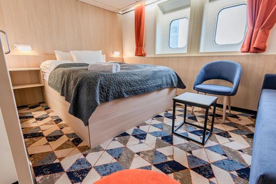 Commodore hut DFDS