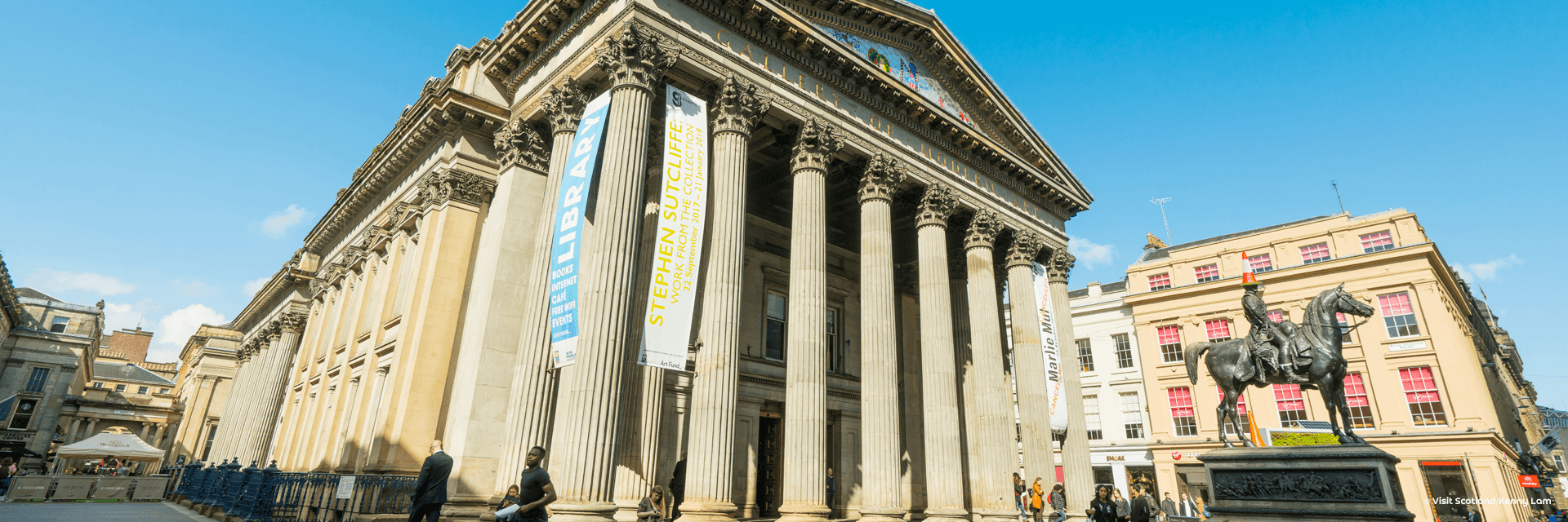 goma and welling statue glasgow