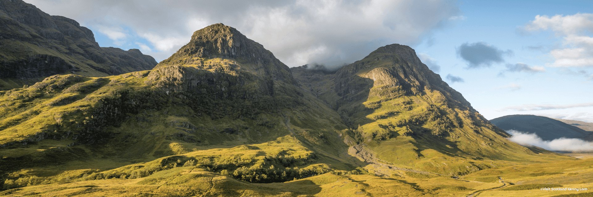 Three sisters at Glencoe